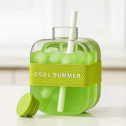 FROSTOPIA™ - 2 In 1 Freezer Ice Cube Bottle